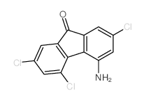 4-amino-2,5,7-trichloro-fluoren-9-one Structure