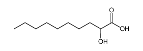 2-hydroxydecanoic acid Structure