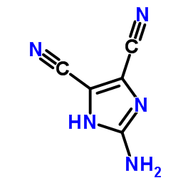 4,5-dicyano-2-aminoimidazole Structure