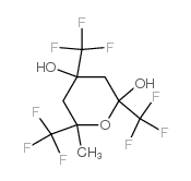 6-METHYL-2,4,6-TRIS(TRIFLUOROMETHYL)TETRAHYDROPYRAN-2,4-DIOL Structure