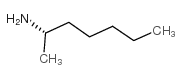 (S)-(+)-2-氨基庚烷结构式