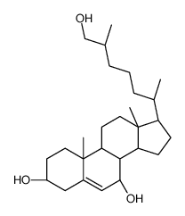 7α,27-dihydroxycholesterol Structure