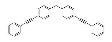 4,4'-di(phenylethynyl)diphenylmethane Structure