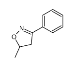3-phenyl-5-methyl-Δ2-isoxazoline Structure