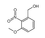 (2-硝基-3-甲氧基-苯基)-甲醇结构式