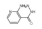 2-氨基烟酰肼结构式