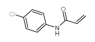 N-(4-氯苯基)丙烯酰胺结构式