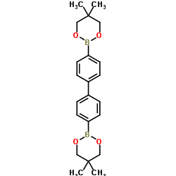 4,4'-BIPHENYLDIBORONIC ACID BIS(NEOPENTYL GLYCOL) ESTER structure
