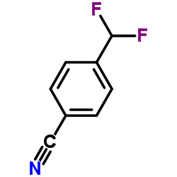 4-(Difluoromethyl)benzonitrile Structure