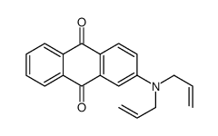 2-[bis(prop-2-enyl)amino]anthracene-9,10-dione结构式