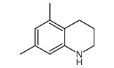 5,7-Dimethyl-1,2,3,4-tetrahydroquinoline结构式