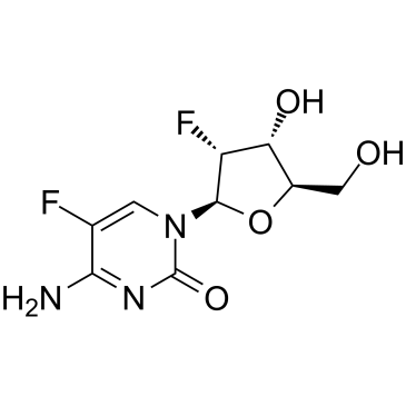 2',5-Difluoro-2'-deoxycytidine结构式