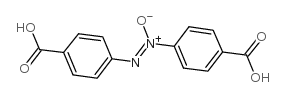 Benzoic acid,4,4'-(1-oxido-1,2-diazenediyl)bis- Structure