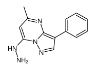 7-肼基-5-甲基-3-苯基吡唑并[1,5-a]嘧啶图片