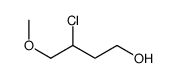 3-chloro-4-methoxybutan-1-ol Structure