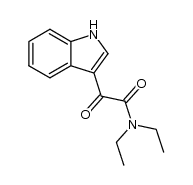 indol-3-yl-glyoxylic acid diethylamide Structure