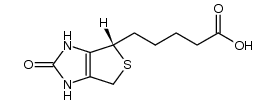 5-((S)-2-oxo-2,3,4,6-tetrahydro-1H-thieno[3,4-d]imidazol-4-yl)-pentanoic acid Structure