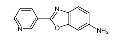 2-pyridin-3-yl-1,3-benzoxazol-6-amine Structure