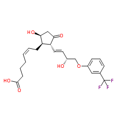 11-keto fluprostenol Structure