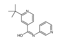 4-Pyridinecarboxamide,2-(1,1-dimethylethyl)-N-3-pyridinyl-(9CI)结构式