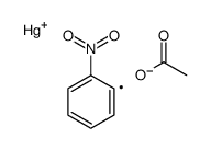 acetyloxy-(2-nitrophenyl)mercury Structure