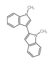 2,3'-Bi-1H-indole,1,1'-dimethyl-结构式