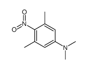 N,N,3,5-tetramethyl-4-nitroaniline结构式