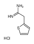 2-THIOPHEN-2-YL-ACETAMIDINE HCL Structure