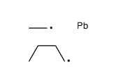 butyl-ethyl-dimethylplumbane Structure