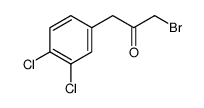 1-bromo-3-(3,4-dichlorophenyl)propan-2-one结构式