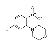 4-(5-氯-2-硝基苯基)-吗啉结构式