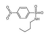 N-Butyl-4-nitrobenzenesulfonamide structure