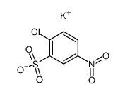 potassium 2-chloro-5-nitrobenzenesulphonate结构式