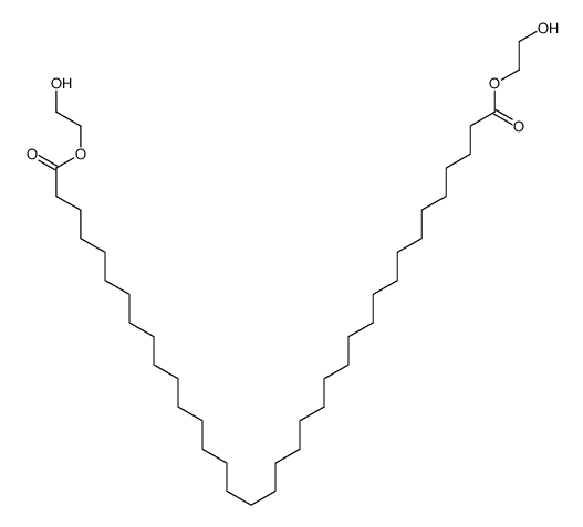 bis(2-hydroxyethyl) hexatriacontanedioate Structure