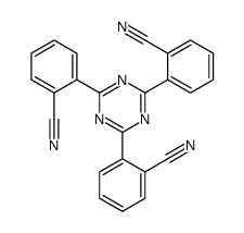 2-[4,6-bis(2-cyanophenyl)-1,3,5-triazin-2-yl]benzonitrile结构式