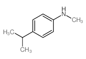 Aniline, p-isopropyl-N-methyl- Structure
