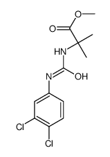 methyl 2-[(3,4-dichlorophenyl)carbamoylamino]-2-methyl-propanoate Structure