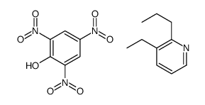 3-ethyl-2-propylpyridine,2,4,6-trinitrophenol Structure