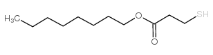 3-巯基丙酸辛酯结构式