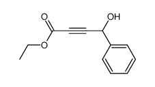 4-hydroxy-4-phenyl-but-2-ynoic acid ethyl ester Structure