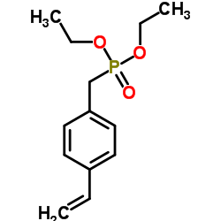 Diethyl (4-vinylbenzyl)phosphonate structure