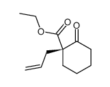 2-allyl-2-carbethoxycyclohexane-1-one Structure