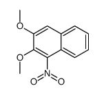 2,3-dimethoxy-1-nitronaphthalene结构式
