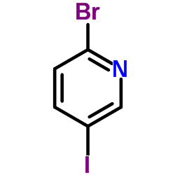 2-Bromo-5-iodopyridine structure