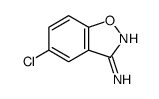 5-氯苯并[D]异噻唑-3-胺结构式