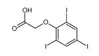 2-(2,4,6-triiodophenoxy)acetic acid结构式
