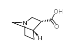 (3R,4s)-1-氮杂双环[2.2.1]庚烷-3-羧酸结构式