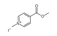 4-(甲酯基)-1-甲基吡啶-1-碘化正离子结构式