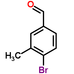 4-Bromo-3-methylbenzaldehyde Structure