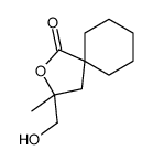 3-(hydroxymethyl)-3-methyl-2-oxaspiro[4.5]decan-1-one Structure